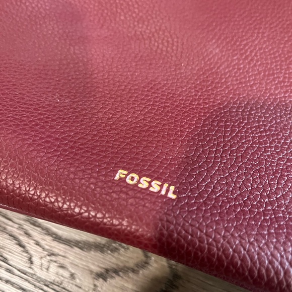 Leather Fossil Bag with Strap NWOT - Picture 3 of 4